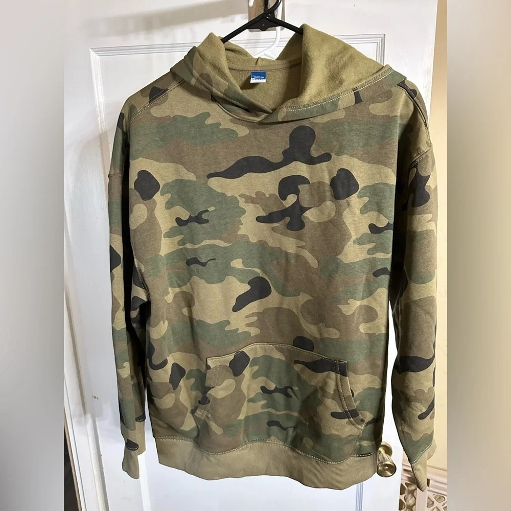 Kids Old Navy Oversized camo Hoodie